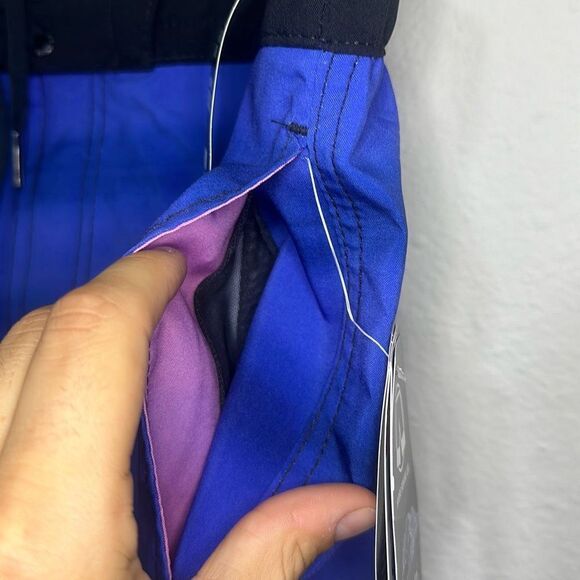 NWT‎ Speedo Mens Blue Onshore Tide Bondi Basin Boardshort 20" Size Medium - Picture 7 of 9